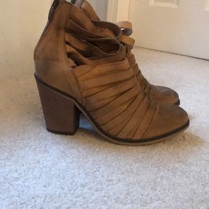 Free People Distressed Bootie
